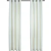 Kant &Amp; Klaar Gordijnen-vidaXL - Gordijn - Crème - Fluweel - 140 x 245 cm - 2 stuks