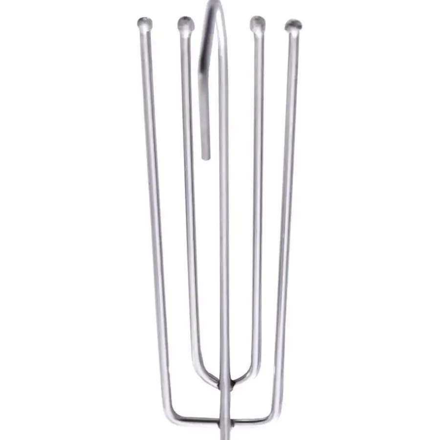 vidaXL - Gordijn - Grijs - Stof - 140 x 175 cm - 2 stuks