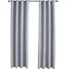 Kant &Amp; Klaar Gordijnen-vidaXL - Gordijn - Grijs - Stof - 140 x 245 cm - 2 stuks