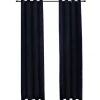 Kant &Amp; Klaar Gordijnen-vidaXL - Gordijn verduisterend - Zwart - Fluweel - 140 x 225 cm - 2 stuks