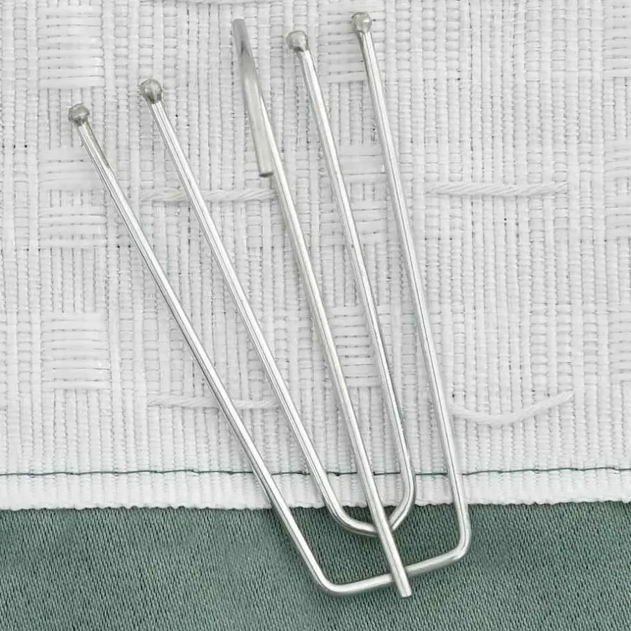 vidaXL - Gordijnen verduisterend - Groen - Stof - 140 x 175 cm - 2 stuks