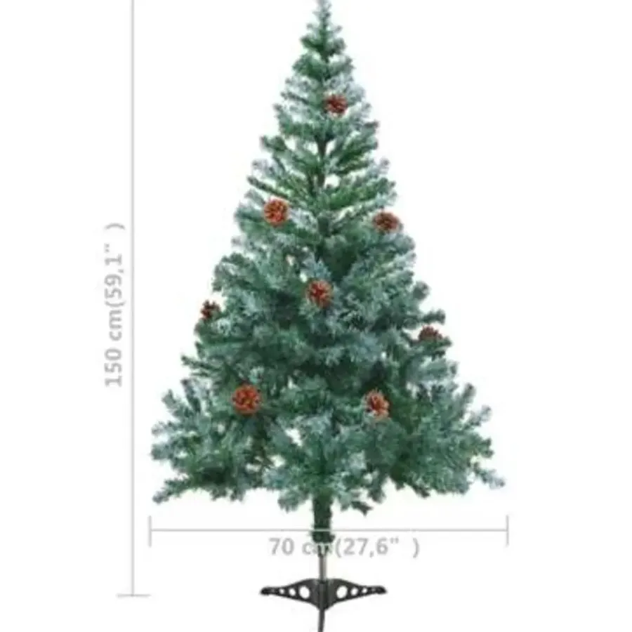 Kerstbomen-vidaXL - Groen - 150 x 70 cm
