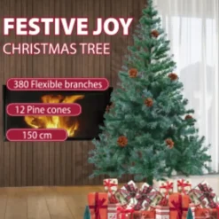 Kerstbomen-vidaXL - Groen - 150 x 70 cm