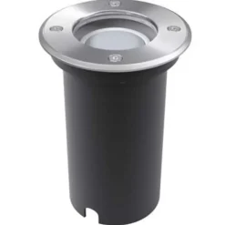 vidaXL - Grondspot - Zilver - Aluminium - 3 stuks