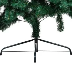 vidaXL - Halve Kerstboom - Groen - 180 x 115 cm