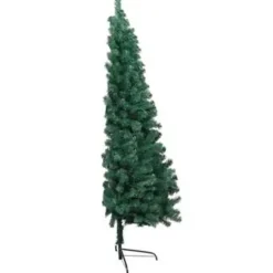 vidaXL - Halve Kerstboom - Groen - 210 x 120 cm