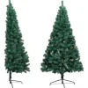 vidaXL - Halve Kerstboom - Groen - 150 x 95 cm
