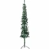 vidaXL - Halve Kunstkerstboom - Groen - 210 cm