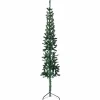 vidaXL - Halve Kunstkerstboom - Groen - 120 cm