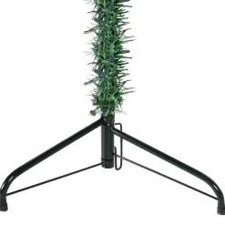 vidaXL - Halve Kunstkerstboom - Groen - 120 cm