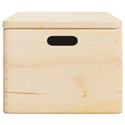 Opbergboxen-vidaXL - Houten Kist - Bruin - Grenenhout - 40 x 30 x 23 cm