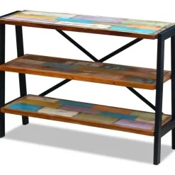 vidaXL - Houten Tafel - Multikleur - Hout