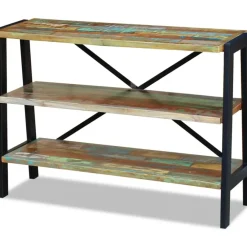 vidaXL - Houten Tafel - Multikleur - Hout