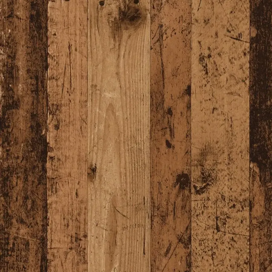 Nachtkastjes|Nachtkastjes-vidaXL - Industrieel Nachtkastjes met 2 lades - Oud hout - 44x45x60 cm - 2 st