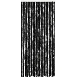 vidaXL - Insectengordijn - Antraciet - Polypropyleen - 90 x 220 cm