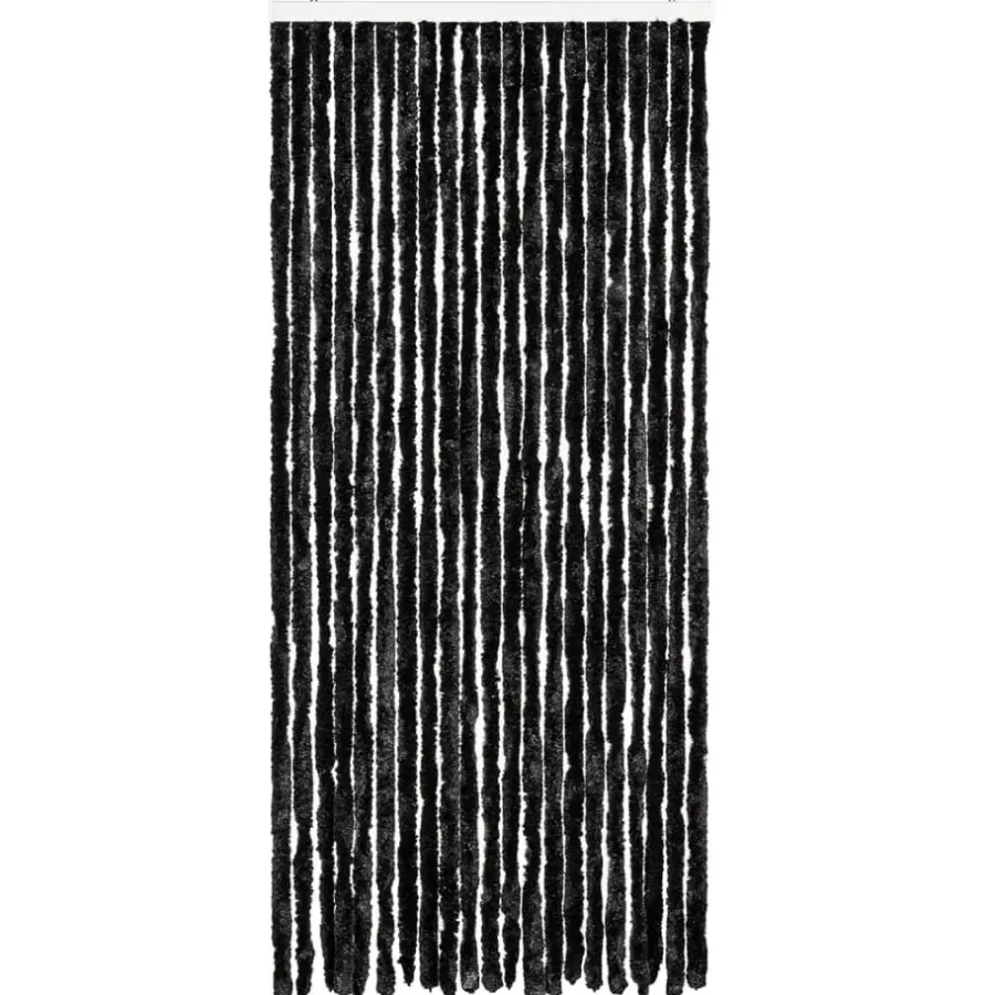 vidaXL - Insectengordijn - Antraciet - Polypropyleen - 90 x 220 cm