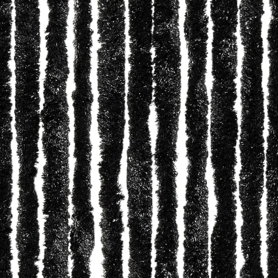 vidaXL - Insectengordijn - Antraciet - Polypropyleen - 90 x 220 cm