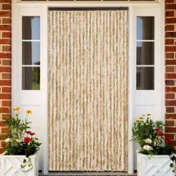 vidaXL - Insectengordijn - Beige - Polypropyleen - 100 x 220 cm