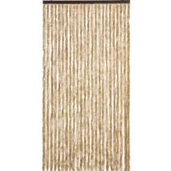vidaXL - Insectengordijn - Beige - Polypropyleen - 100 x 220 cm