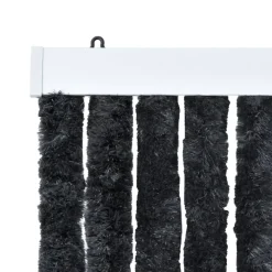 Raam En Deurhorren|Vliegengordijnen En Deurgordijnen-vidaXL - Insectengordijn - Antraciet - Polypropyleen - 100 x 220 cm