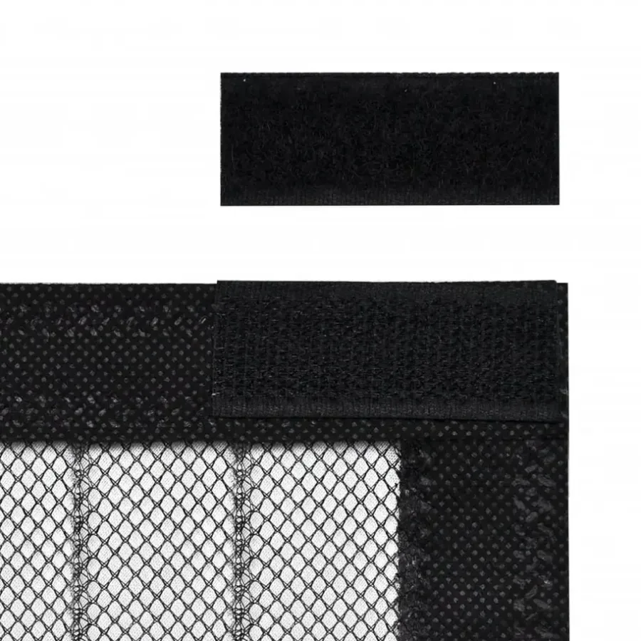 vidaXL - Insectengordijn - Zwart - Polyester - 210 x 100 cm