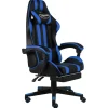 Gamestoelen-vidaXL - Kantoorstoel - Blauw - Kunstleer