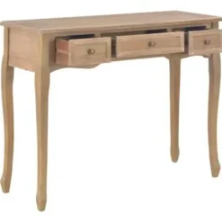 Kaptafels-vidaXL - Kaptafel - Bruin - Hout