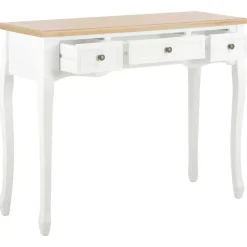 Kaptafels-vidaXL - Kaptafel - Wit - Hout