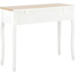 Kaptafels-vidaXL - Kaptafel - Wit - Hout