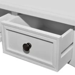 Kaptafels-vidaXL - Kaptafel - Wit - Hout