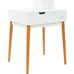 vidaXL - Kaptafel - Wit - MDF