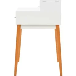 vidaXL - Kaptafel - Wit - MDF