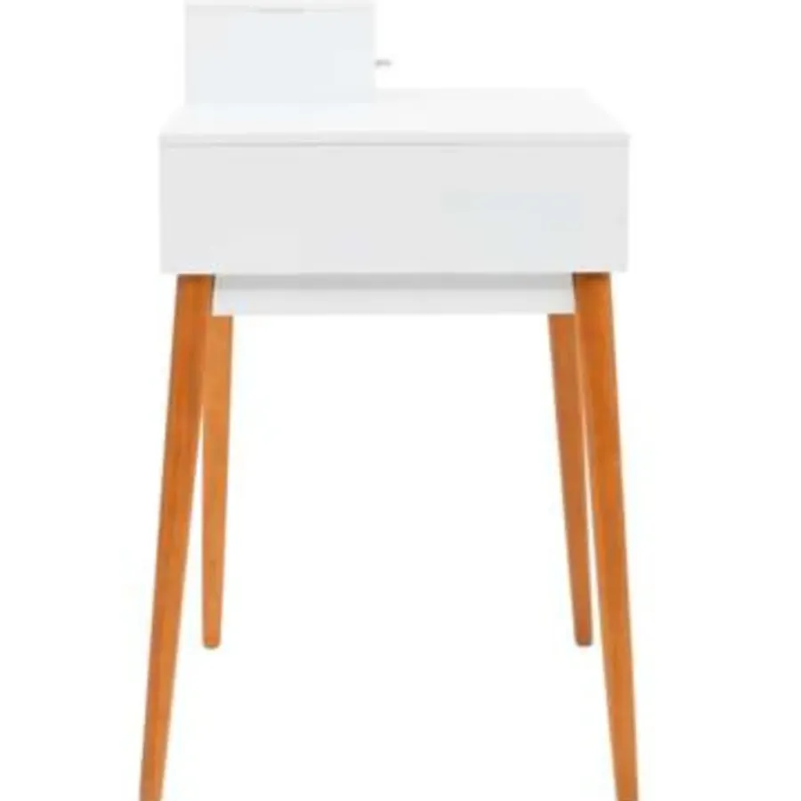vidaXL - Kaptafel - Wit - MDF