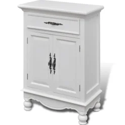 Wandkasten-vidaXL - Kast - Wit - MDF