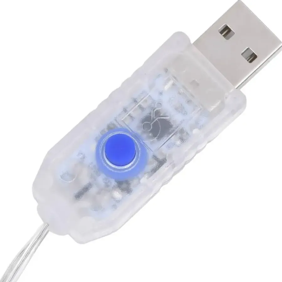 Kerstverlichting-vidaXL - Kerst Rendier En Slee - Cold white