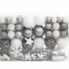 Kerstdecoratie-vidaXL - Kerstballenset - Multikleur - Polystyreen