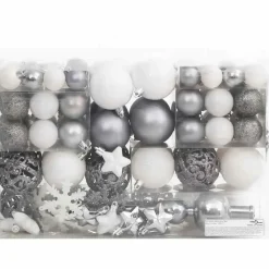 Kerstdecoratie-vidaXL - Kerstballenset - Multikleur - Polystyreen