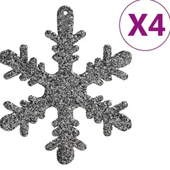 Kerstdecoratie-vidaXL - Kerstballenset - Multikleur - Polystyreen