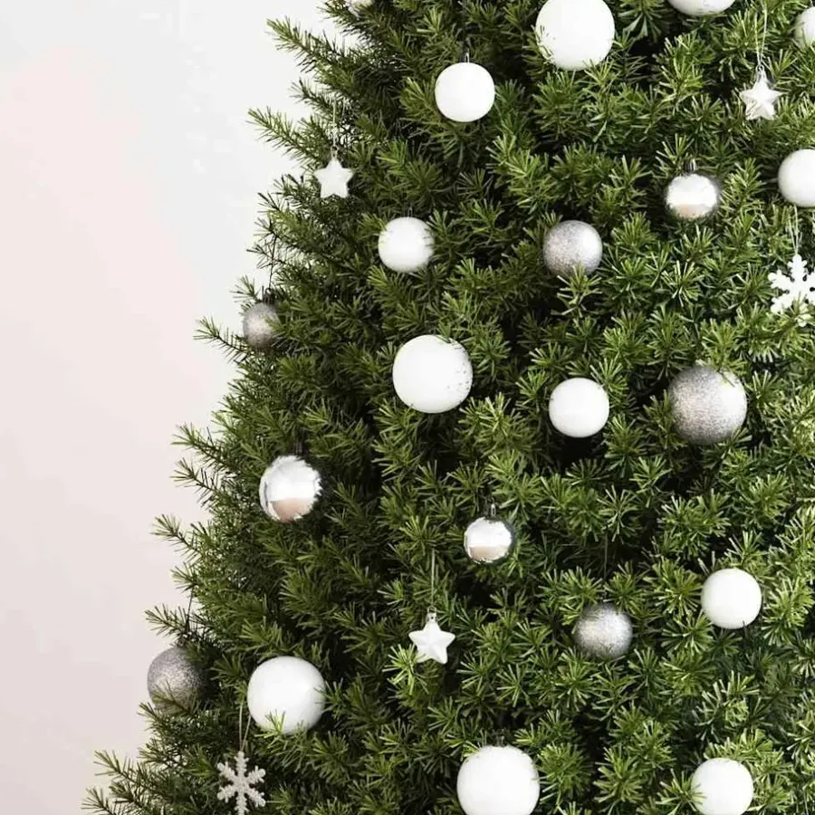 Kerstdecoratie-vidaXL - Kerstballenset - Multikleur - Polystyreen