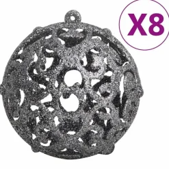 Kerstdecoratie-vidaXL - Kerstballenset - Multikleur - Polystyreen