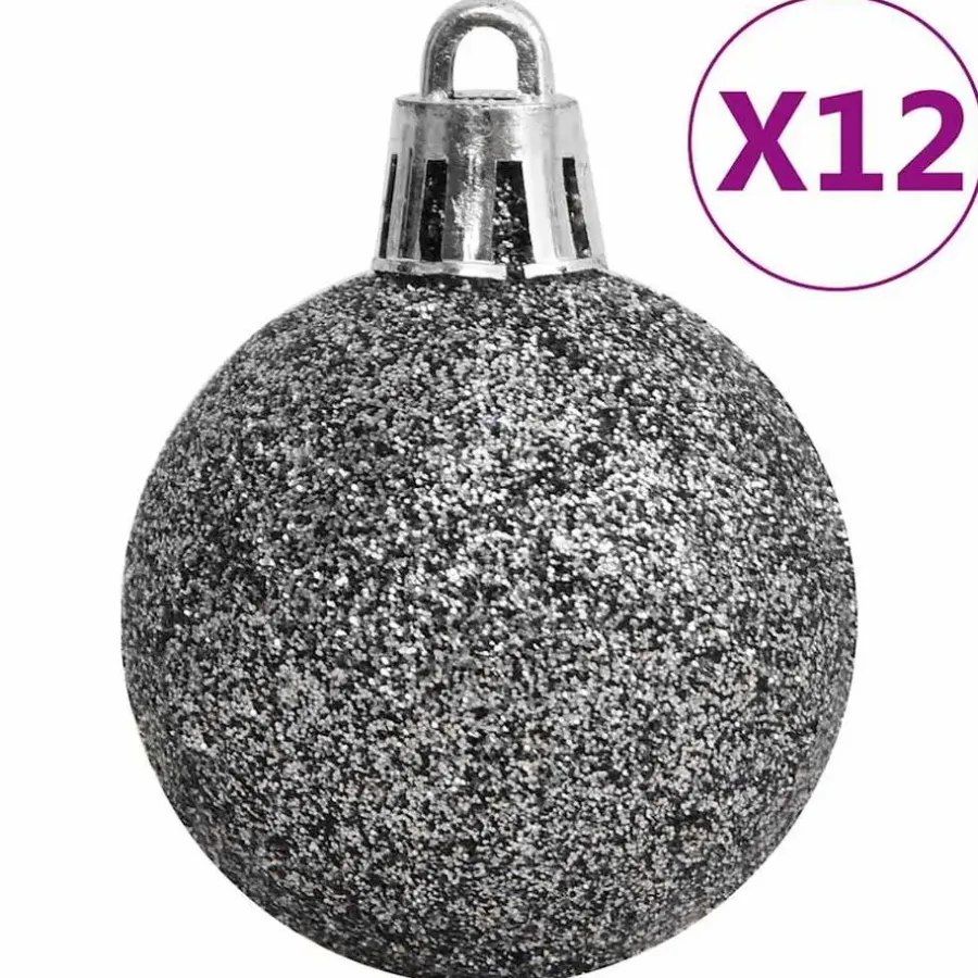 Kerstdecoratie-vidaXL - Kerstballenset - Multikleur - Polystyreen