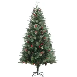 vidaXL - Kerstboom - Groen - 225 x 94 cm