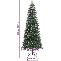vidaXL - Kerstboom - Groen - 240 cm