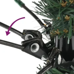 Kerstbomen-vidaXL - Kerstboom - Groen - 180 cm