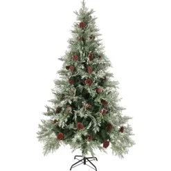 Kerstbomen-vidaXL - Kerstboom - Groen - 195 x 105 cm