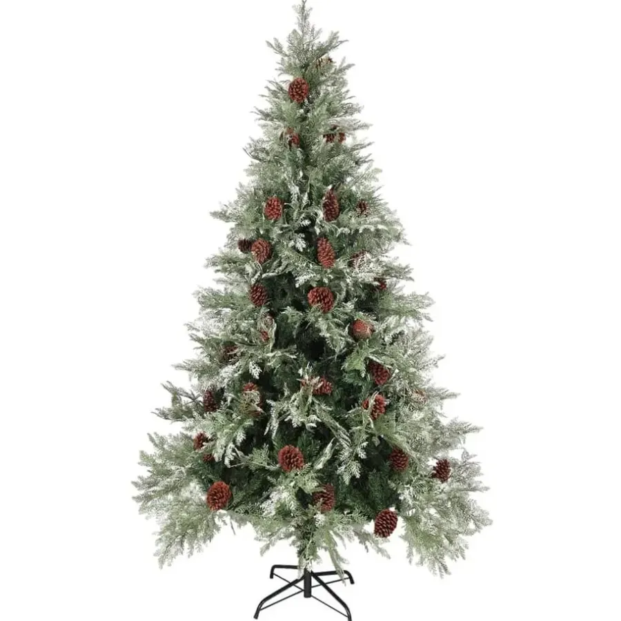 Kerstbomen-vidaXL - Kerstboom - Groen - 195 x 105 cm