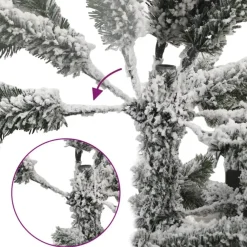 vidaXL - Kerstboom - Wit - 180 cm