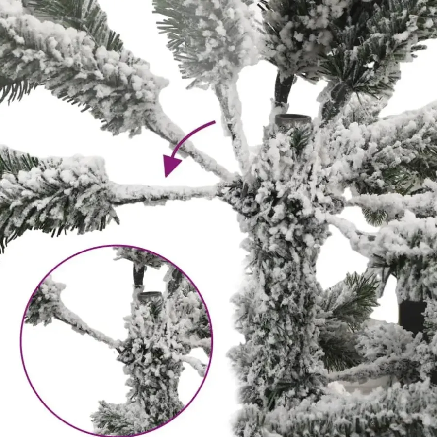 vidaXL - Kerstboom - Wit - 180 cm