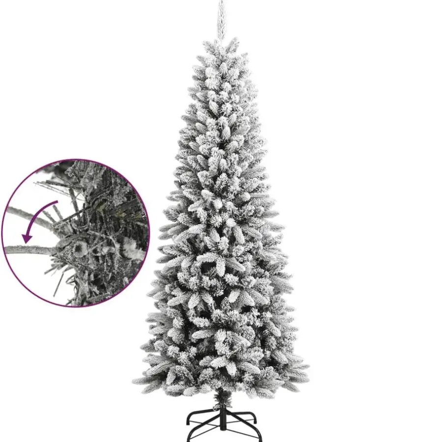 vidaXL - Kerstboom - Wit - 180 cm