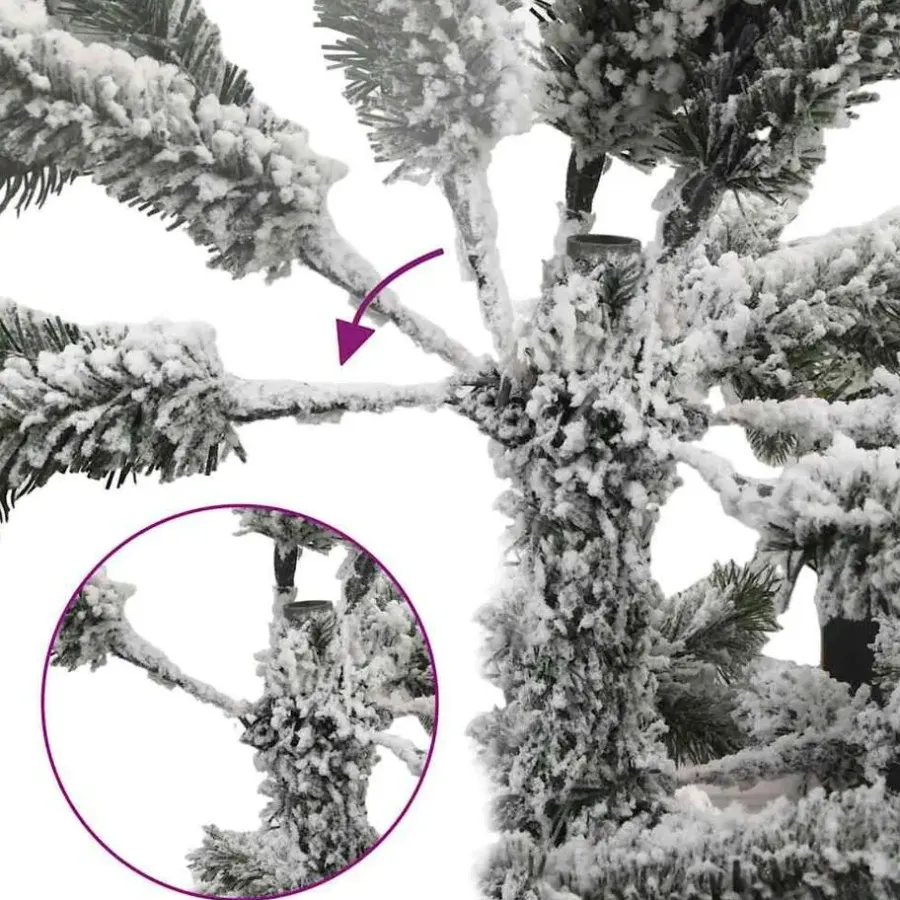 vidaXL - Kerstboom - Wit - PVC